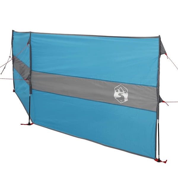 Camping Tuulensuoja Sininen 344x120 cm Vedenpitävä