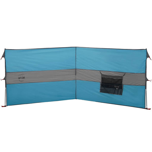 Camping Tuulensuoja Sininen 344x120 cm Vedenpitävä