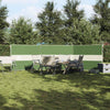 Camping Windbreak Green 490x123 cm Vedenpitävä