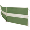 Camping Windbreak Green 490x123 cm Vedenpitävä