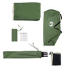 Camping Windbreak Green 490x123 cm Vedenpitävä