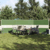 Camping Windbreak Green 490x123 cm Vedenpitävä