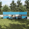 Camping Tuulensuoja Sininen 490x123 cm Vedenpitävä