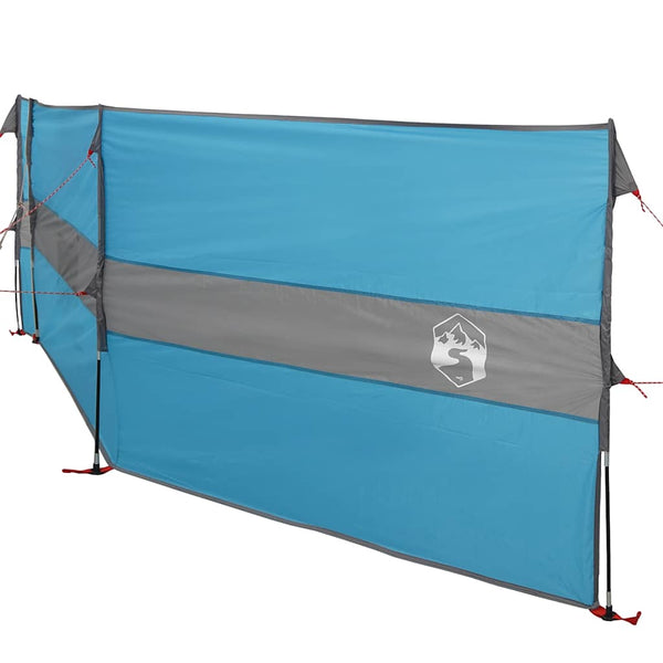 Camping Tuulensuoja Sininen 490x123 cm Vedenpitävä