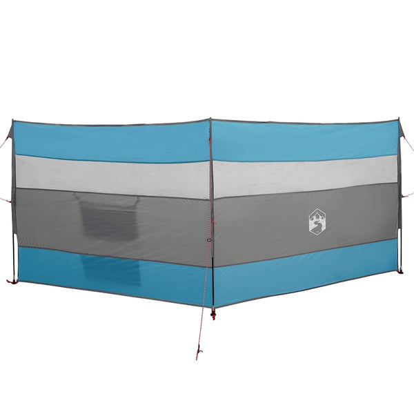 Camping Tuulensuoja Sininen 340x130 cm Vedenpitävä