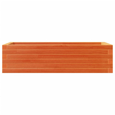 Kukkalaatikko vahanruskea 90x40x23 cm täysi mänty