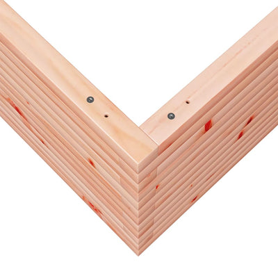 Puutarhakukkalaatikko Dilaver 80x80x45,5cm (douglaskuusi)