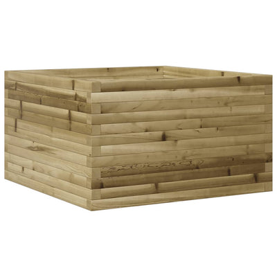 Puutarhakukkalaatikko 80x80x45,5 cm kyllästetty mänty