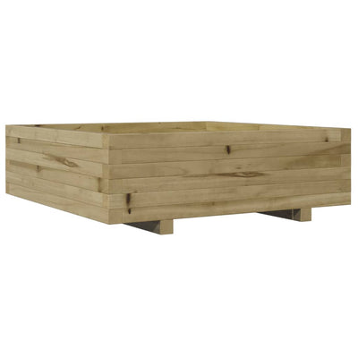 Kukkalaatikko 80x80x26,5 cm kyllästetty mänty