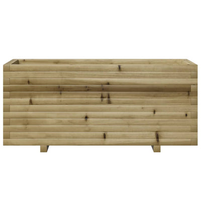 Puutarhakukkalaatikko 110x40x49,5 cm kyllästetty mänty