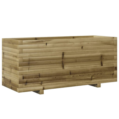 Puutarhakukkalaatikko 110x40x49,5 cm kyllästetty mänty