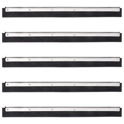 Lattialastan päät Blau 45,5x2x5cm (5 kpl teräs ja kumi)