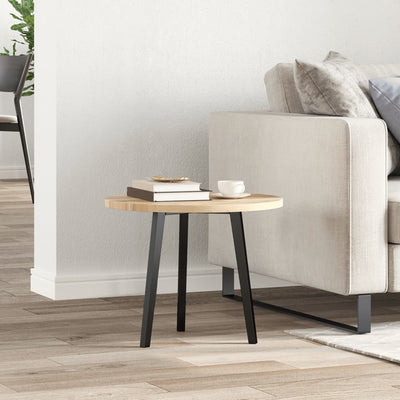 Pöytälevy pyöreä Ø50x2 cm täysi akasiapuu