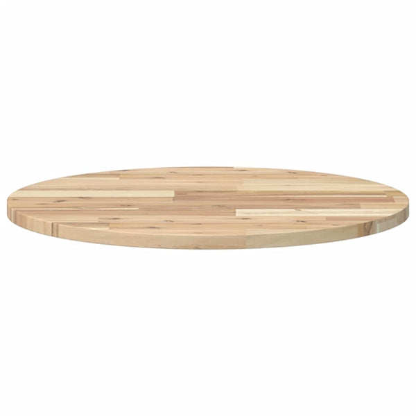 Pöytälevy pyöreä Ø60x2 cm täysi akasiapuu