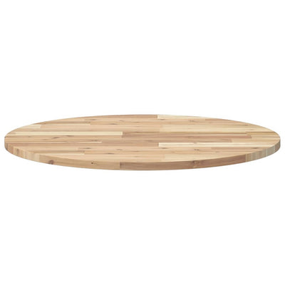 Pöytälevy pyöreä Ø70x2 cm täysi akasiapuu