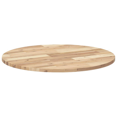 Pöytälevy pyöreä Ø70x2 cm täysi akasiapuu