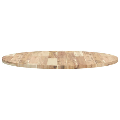 Pöytälevy pyöreä Ø70x2 cm täysi akasiapuu