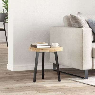 Pöytälevy pyöreä Ø40x4 cm täysi akasiapuu