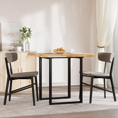 Pöytälevy neliö 80x80x4 cm täysi akasiapuu