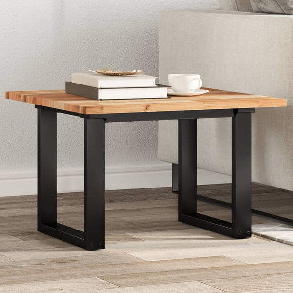 Pöytälevy neliö 60x60x2 cm täysi akasiapuu