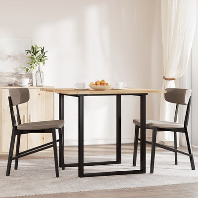 Pöytälevy neliö 90x90x2 cm täysi akasiapuu