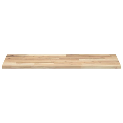 Pöytälevy 80x40x2 cm suorakaide täysi akasiapuu
