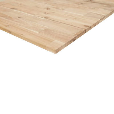 Pöytälevy 80x40x2 cm suorakaide täysi akasiapuu