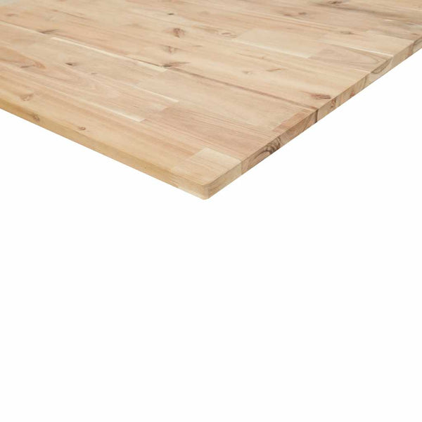 Pöytälevy suorakaide 120x50x2 cm täysi akasiapuu