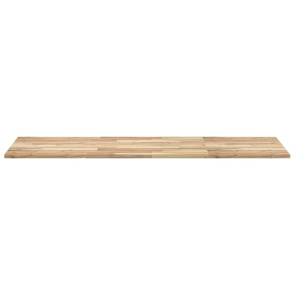 Pöytälevy suorakaide 120x60x2 cm täysi akasiapuu