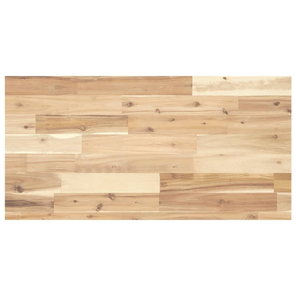 Pöytälevy 100x40x4 cm suorakaide täysi akasiapuu