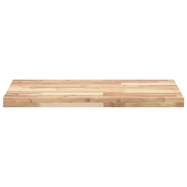 Pöytälevy suorakaide 80x50x4 cm täysi akasiapuu