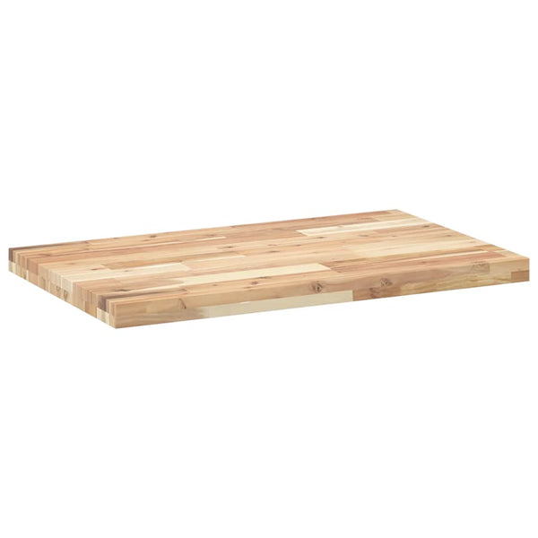 Pöytälevy suorakaide 100x50x4 cm täysi akasiapuu