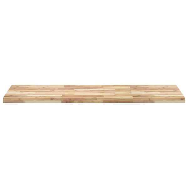 Pöytälevy suorakaide 120x60x4 cm täysi akasiapuu