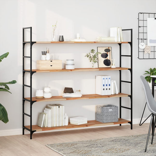 Pöytälevy suorakaiteen muotoinen 120x30x2 cm massiivipuusta akaasiapuu