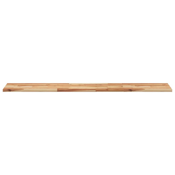 Pöytälevy suorakaiteen muotoinen 120x30x2 cm massiivipuusta akaasiapuu