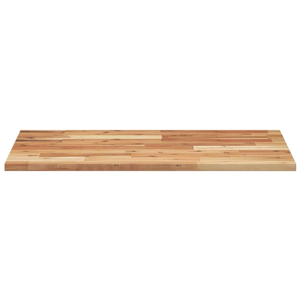 Pöytälevy suorakaide 100x50x2 cm täysi akasiapuu