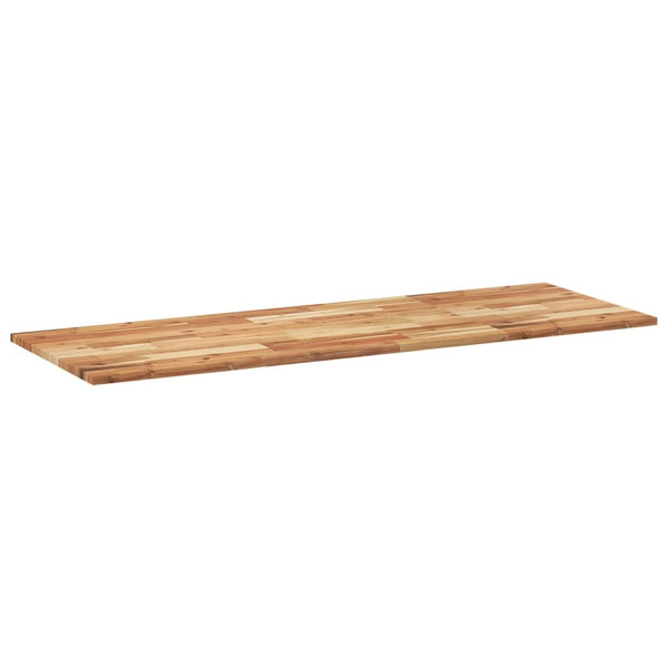 Pöytälevy suorakaide 120x50x2 cm täysi akasiapuu