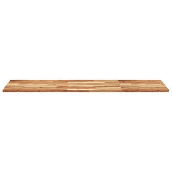 Pöytälevy suorakaide 120x60x2 cm täysi akasiapuu