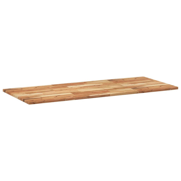 Pöytälevy suorakaide 120x60x2 cm täysi akasiapuu