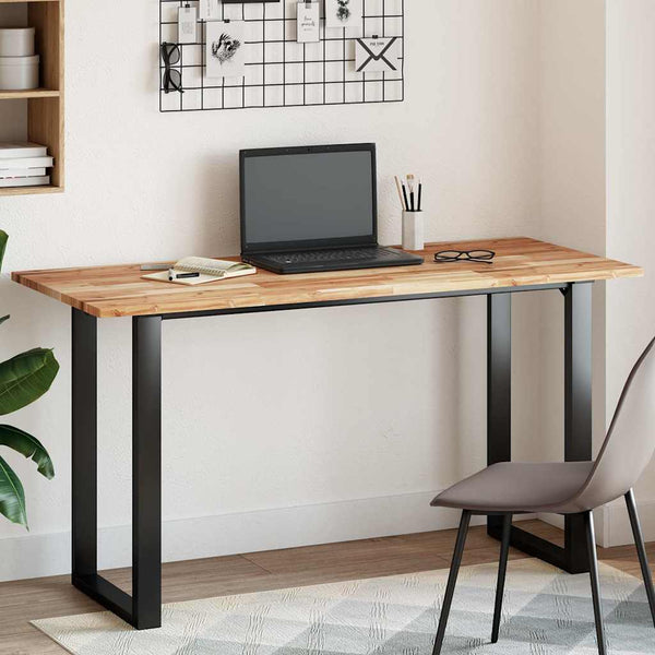 Pöytälevy suorakaide 120x60x2 cm täysi akasiapuu