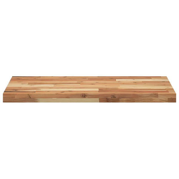 Pöytälevy suorakaide 120x50x4 cm täysi akasiapuu