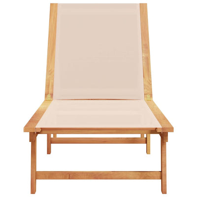 Kerma aurinkotuoli Arghir (akasiapuu ja textilene)