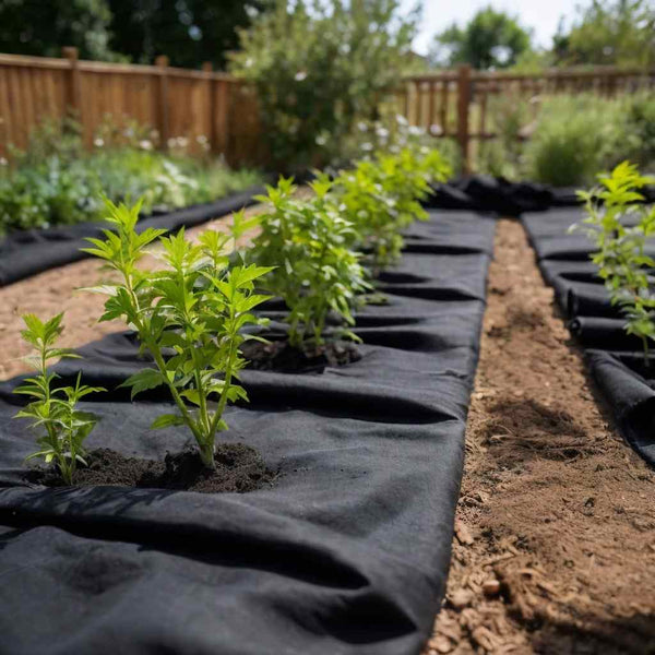 1x50 m musta geotekstiilikalvo Zoea (polyesterikuitu)