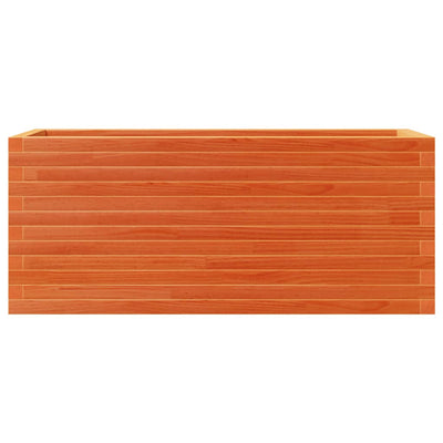 Kukkalaatikko vahanruskea 110x40x46 cm täysi mänty