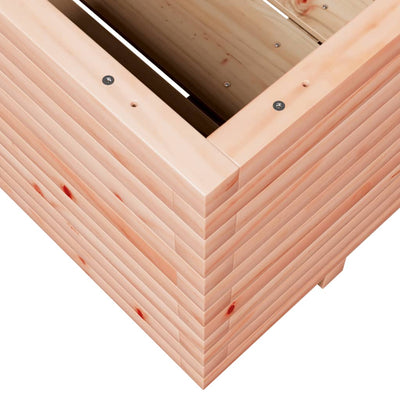 Puutarhakukkalaatikko 110x110x49,5 cm täysi douglaskuusi