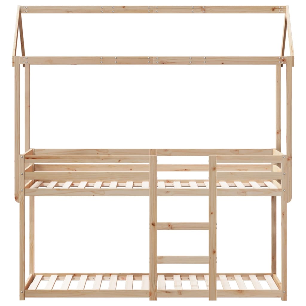 Kerrossänky katolla Mossa 90x190cm (mänty)