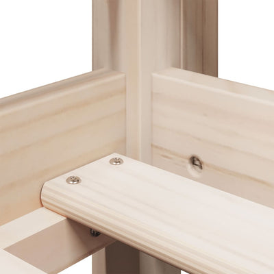 Parvisänky tikkailla ja katoksella Basilicum 90x200cm (mänty)