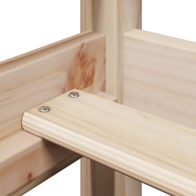 Sohvasänky katoksella Gadina 80x200cm (mänty)