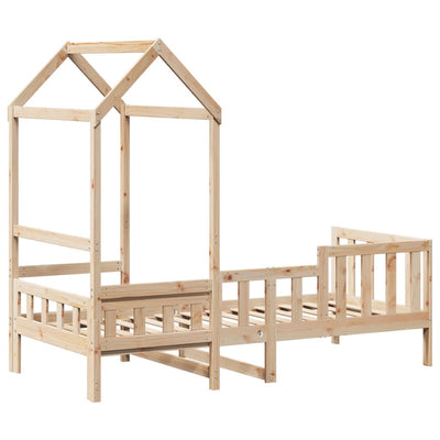 Sohvasänky katoksella Romes 90x200cm (mänty)