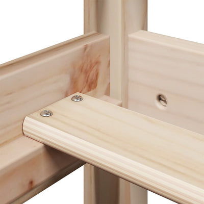 Sohvasänky katoksella Agnesca 80x200cm (mänty)